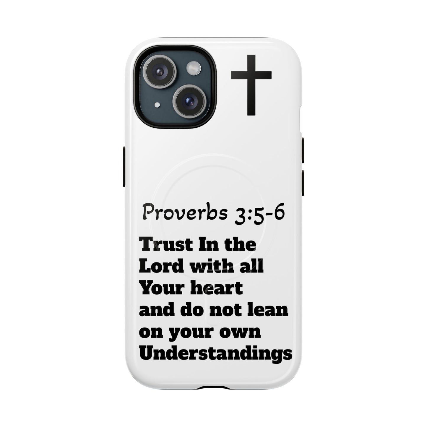 Tough Magnetic Cases with Written Bible Verse